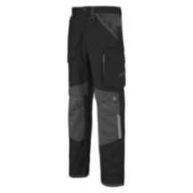 Pantalon de travail PANTALON RULER NOIR - CHARCOAL Noir haute rés