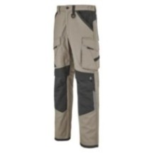 Pantalon de travail PANTALON RULER  BEIGE - CHARCOAL Standard hau