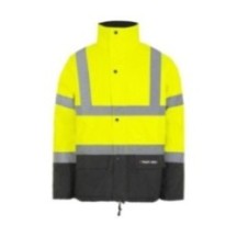 Vêtement de travail PARKA MACH JAUNE-NOIR Noir | OdisPro