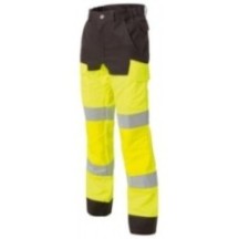 Pantalon de travail PANTALON GEN HV LUKLIGHT JAUNE-GRIS EJ84 Jaun