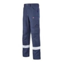 Pantalon de travail PANTALON H BASALTE REFLECT BLEU MARINE Bleu M