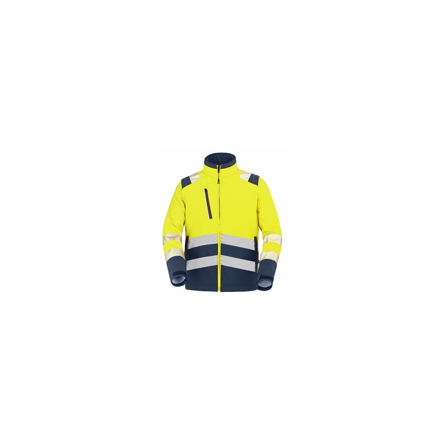 Veste Softshell SOFTSHELL TATRAS XP JAUNE FLUO - NAVY Jaune Fluo
