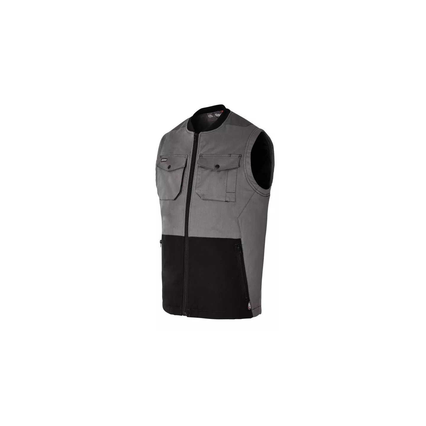Vêtement de travail BODYWARMER OVERMAX GRIS ANTHRACITE Gris haute