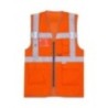 Gilet de travail GILET SAFARI LED ORANGE Orange Fluo | OdisPro