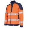 Blouson detection BLOUSON HV VISIOFIT ORANGE MARINE Bleu Mari