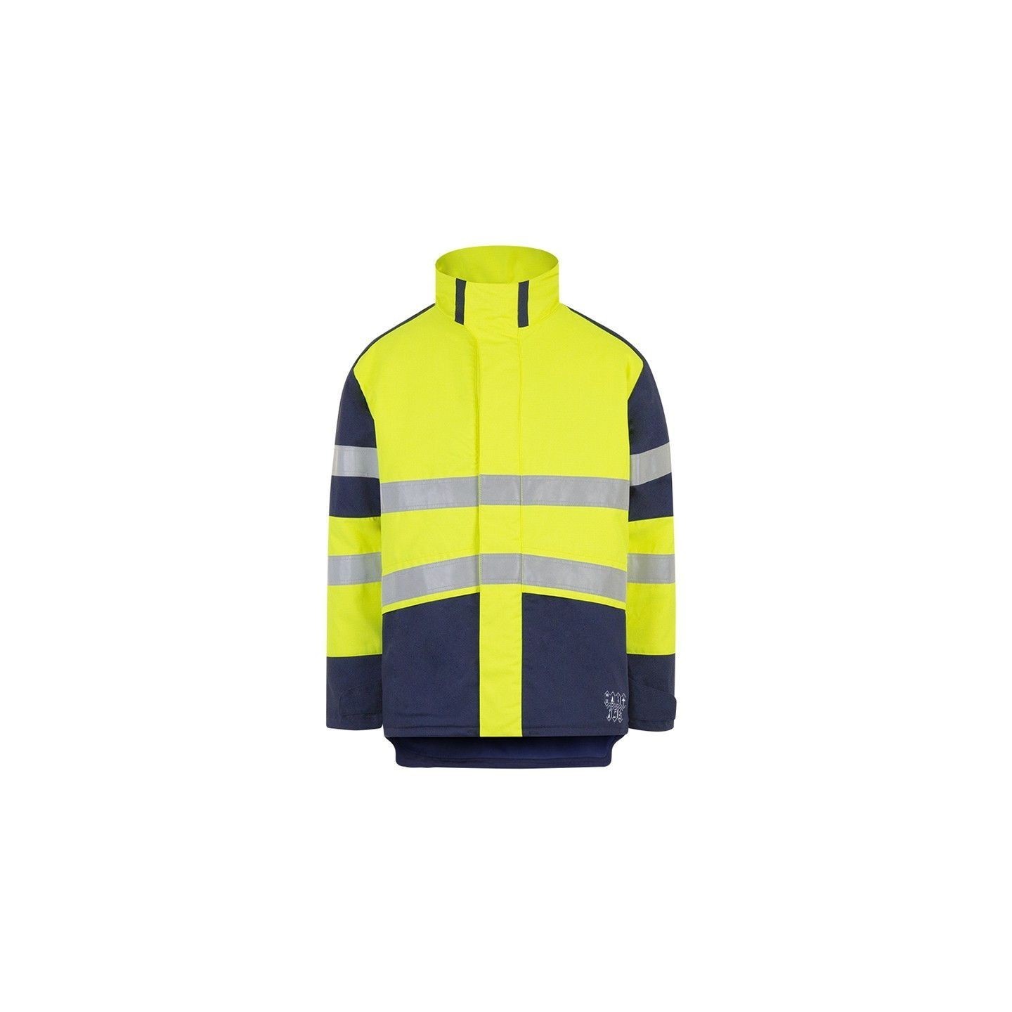 Vêtement de travail PARKA ODIN JAUNE/MARINE Jaune Fluo haute rési