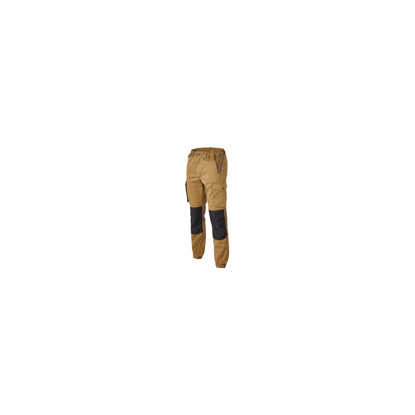 Pantalon de travail PANTALON JOGG OVERMAX CAMEL Standard haute ré