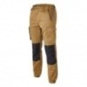 Pantalon de travail PANTALON JOGG OVERMAX CAMEL Standard haute ré