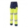 Pantalon de travail PANTALON GEN HV LUKLIGHT JAUNE-MARINE EJ78 Ja
