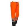 Pantalon de travail PANTALON DE PLUIE SPEED ORANGE-NOIR Noir haut