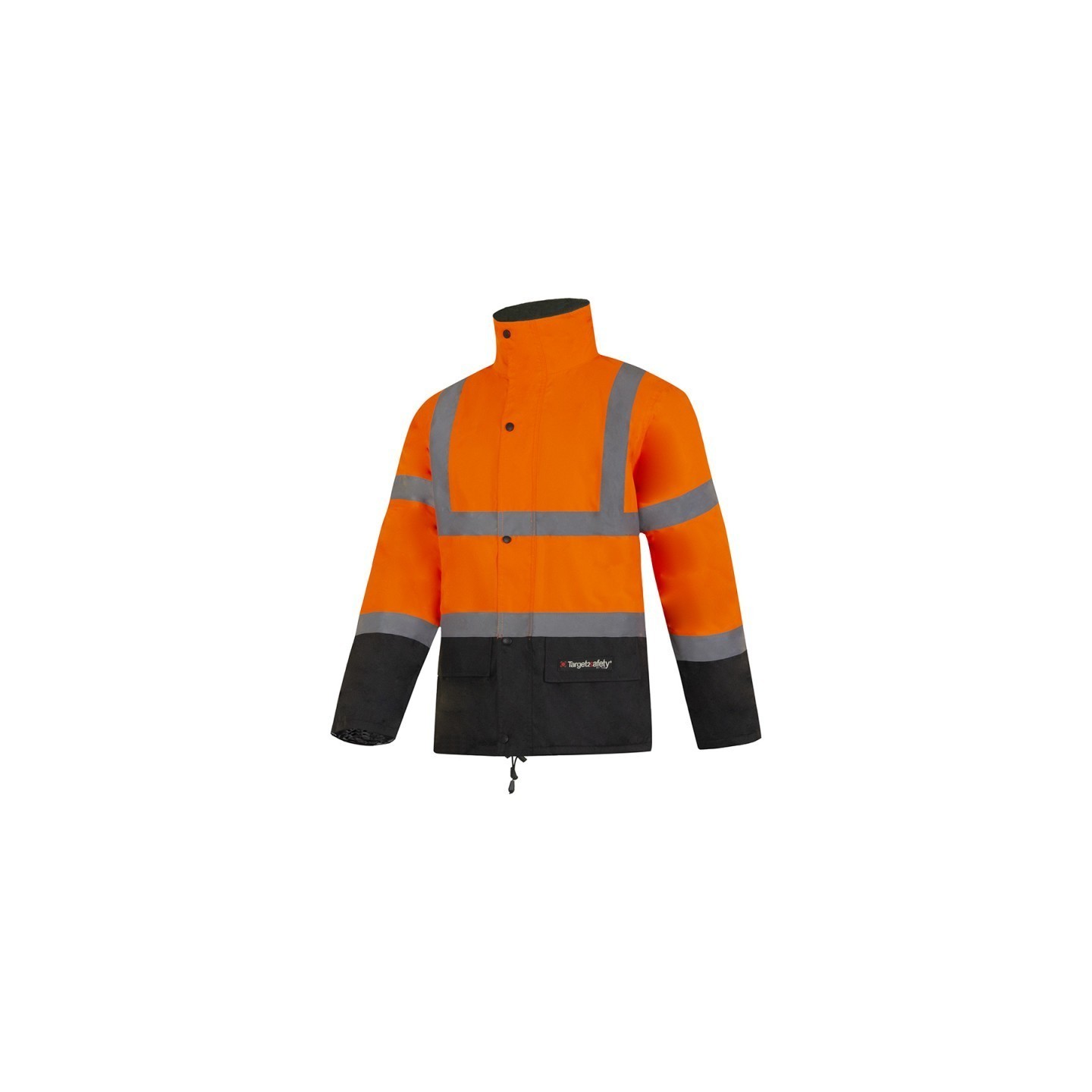Vêtement de travail PARKA HV MACH ORANGE-NOIR Noir | OdisPro