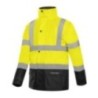 Veste d'atelier VESTE DE PLUIE SKY JAUNE-NOIR Noir | OdisPro