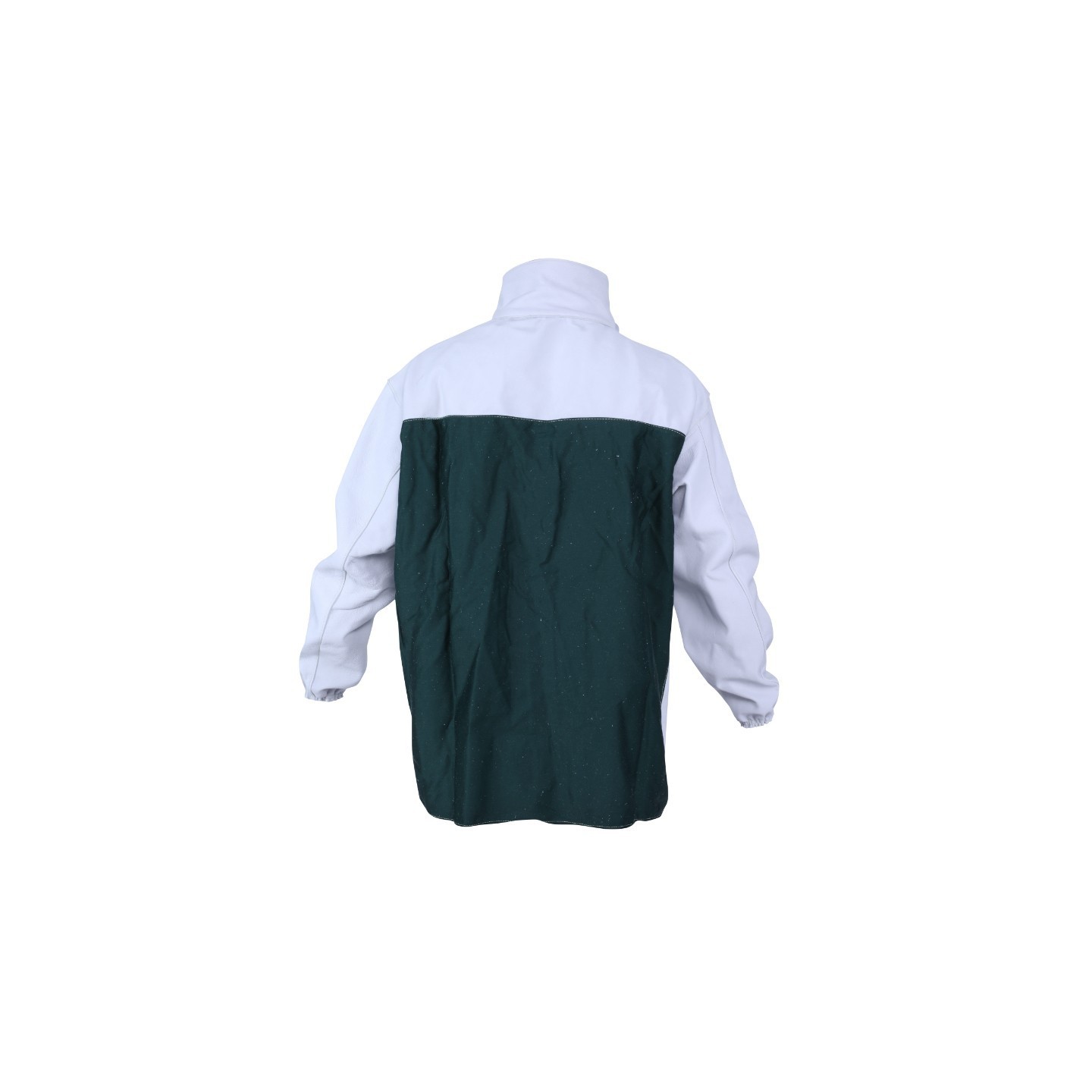 Veste d'atelier VESTE SOUDEUR CUIR CROUTE DOS VERT Vert haute rés