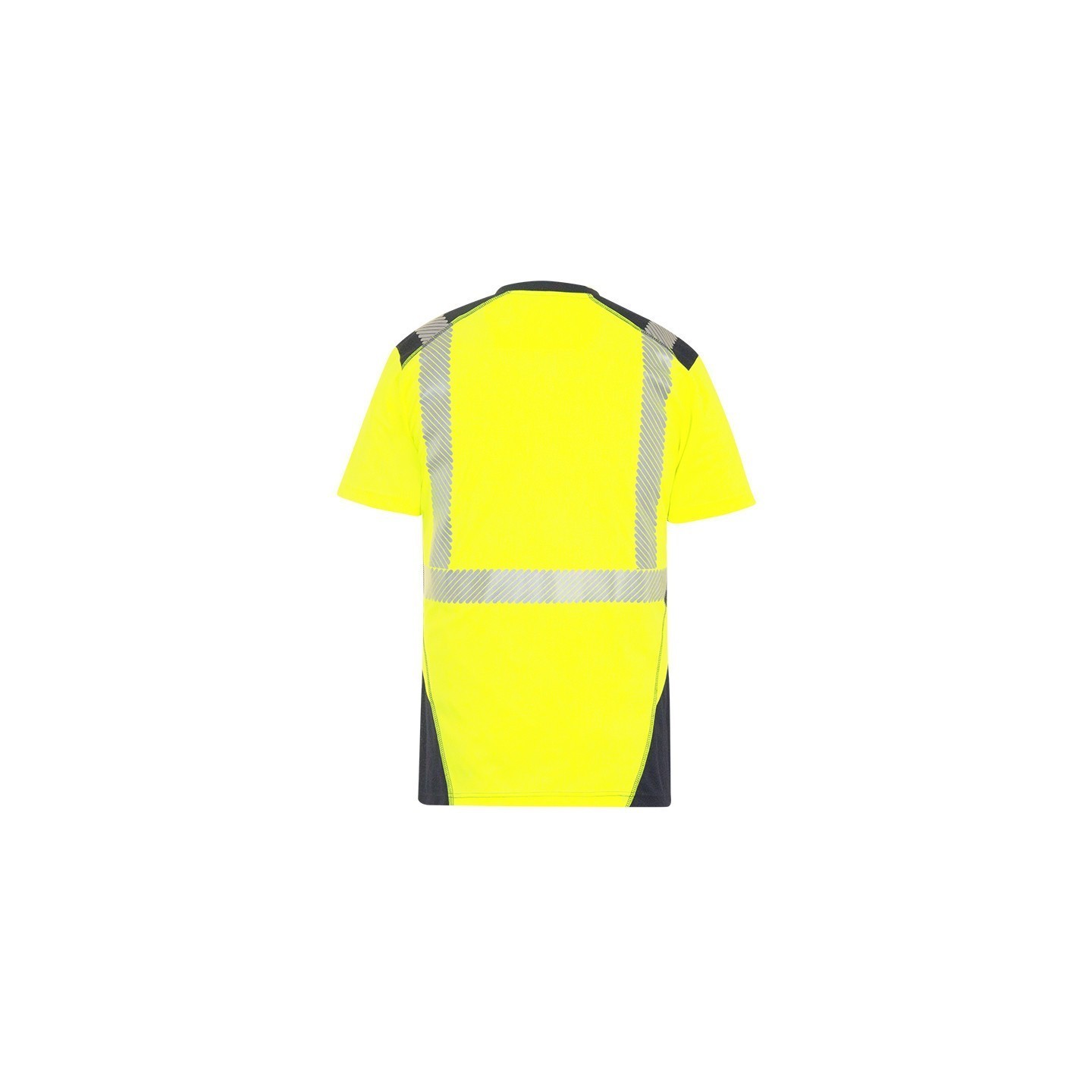 T-shirt de travail TEE-SHIRT JAKARTA MANCHES COURTES JAUNE-MARINE