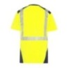 T-shirt de travail TEE-SHIRT JAKARTA MANCHES COURTES JAUNE-MARINE