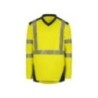 T-shirt de travail TEE-SHIRT BALI MANCHES LONGUES JAUNE MARINE Ja