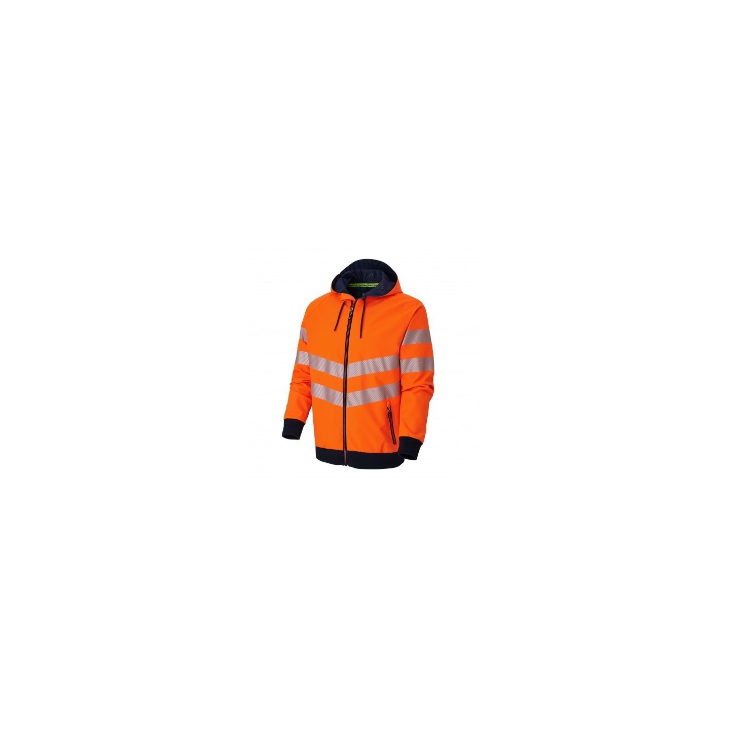 Vêtement de travail COUPE-VENT LUK-LIGHT HV ORANGE-MARINE Bleu Ma