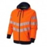 Vêtement de travail COUPE-VENT LUK-LIGHT HV ORANGE-MARINE Bleu Ma