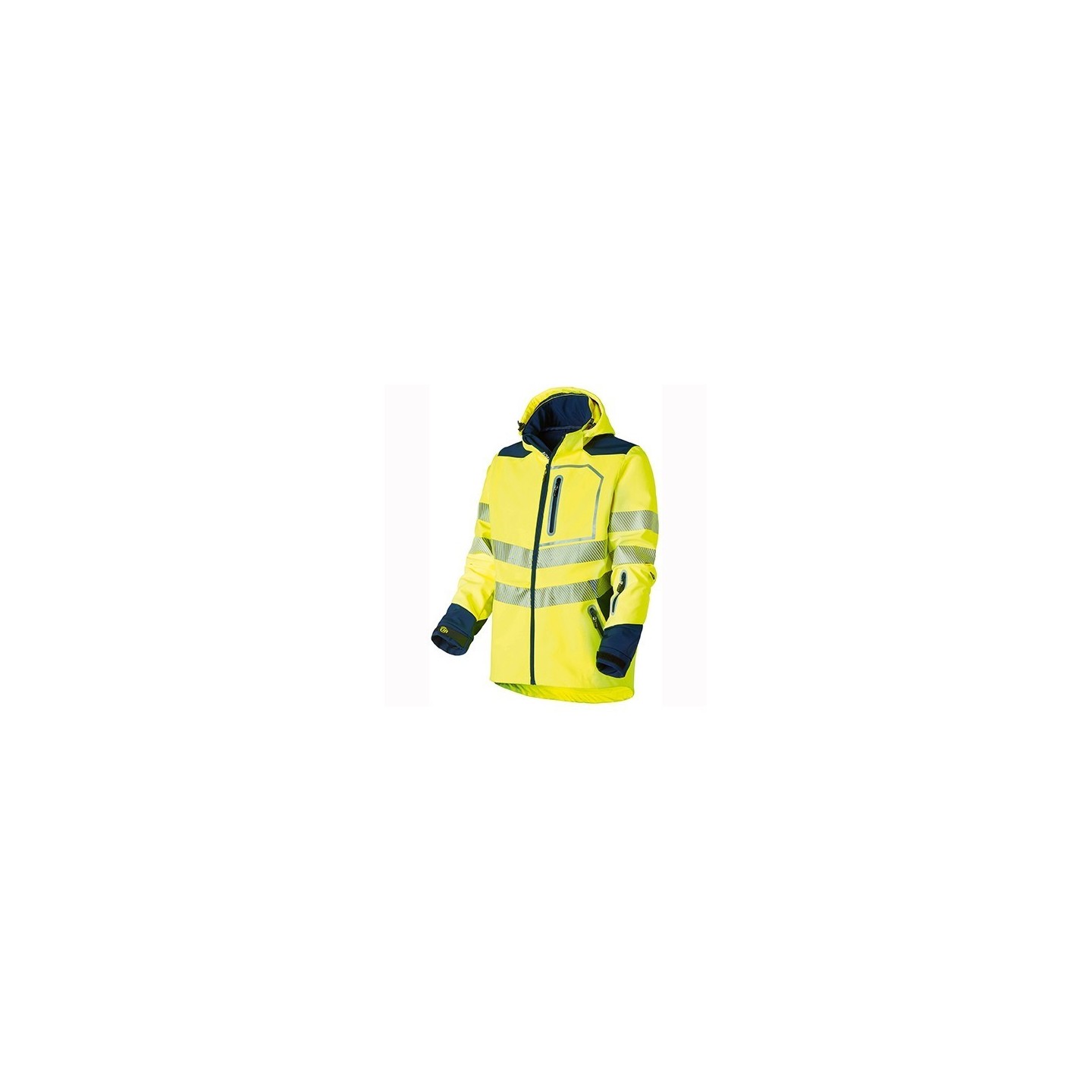 Veste Softshell SOFTSHELL LUK-LIGHT HV JAUNE-MARINE Jaune Fluo ha
