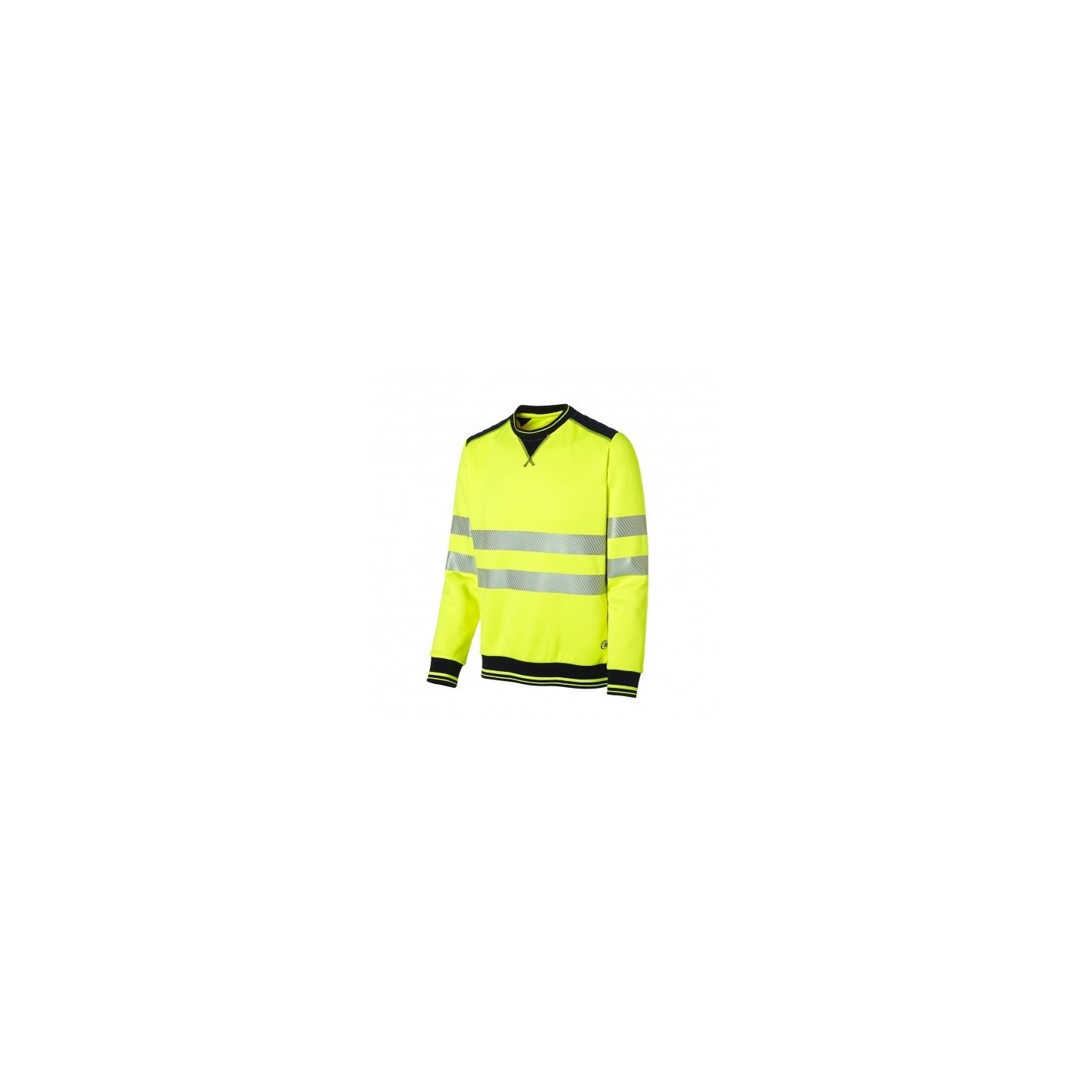 Vêtement de travail Sweat haute visibilité Luk Light col rond jau