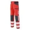 Pantalon de travail PANTALON TWIST HV ROUGE FLUO - CHARCOAL Jaune