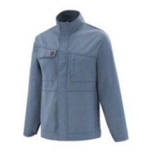 Blouson detection BLOUSON H JASPE BLEU METAL Standard haute r