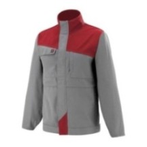 Blouson detection BLOUSON GRENAT MINERAL GRIS - ROUGE Gris ha