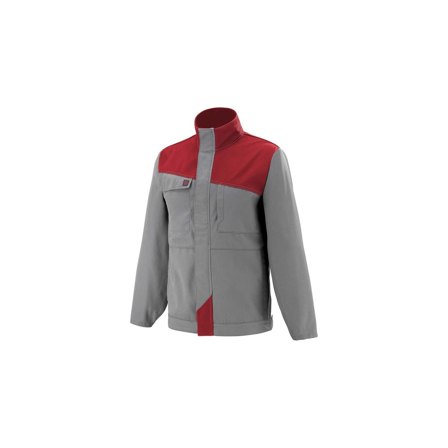 Blouson detection BLOUSON GRENAT MINERAL GRIS - ROUGE Gris ha