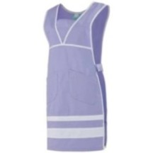 Vêtement de travail CHASUBLE MÉLIE PARME - BLANC Blanc haute rési