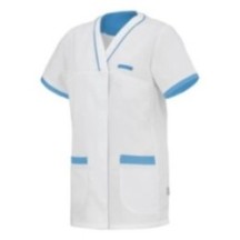 Vêtement de travail TUNIQUE FEMME COUPE CINTRÉE ALEXANDRA BLANC-T