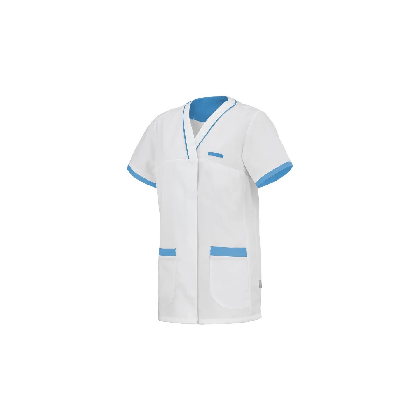 Vêtement de travail TUNIQUE FEMME COUPE CINTRÉE ALEXANDRA BLANC-T