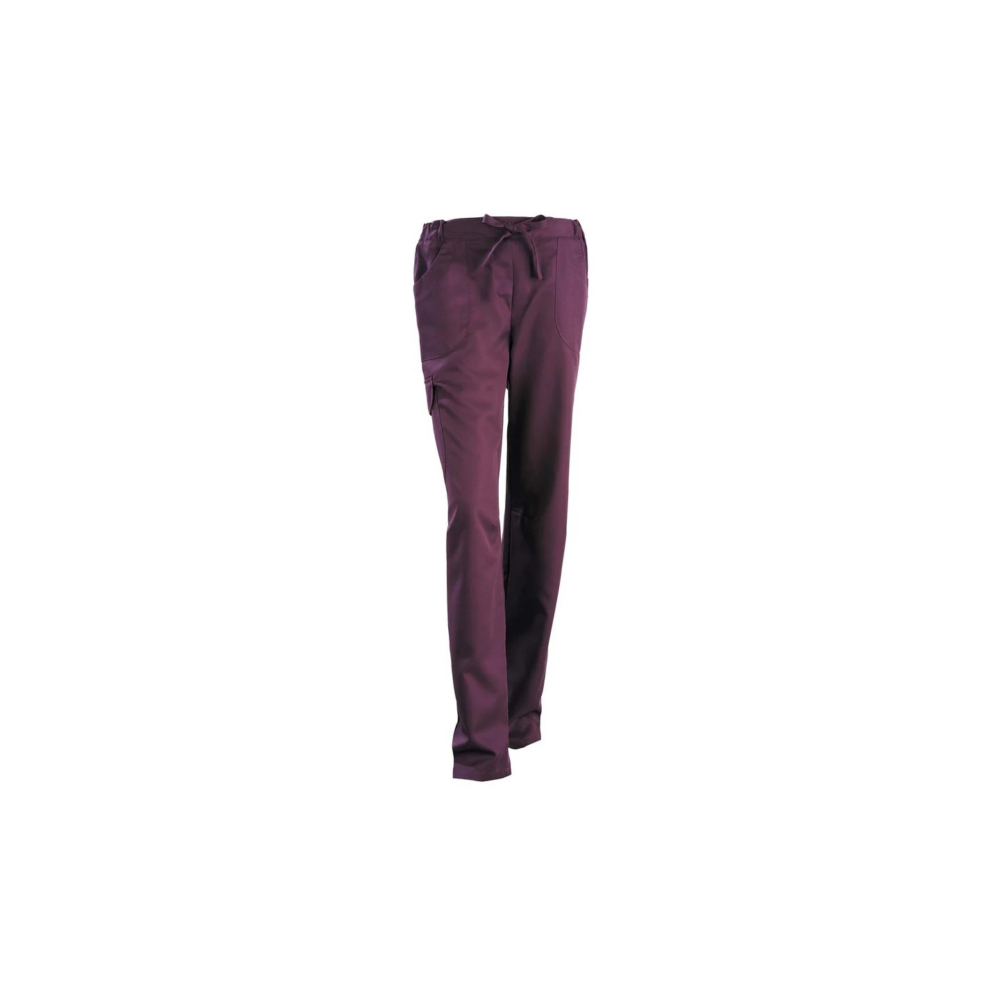 Pantalon de travail PANTALON FEMME COUPE DROITE JULIETTE PRUNE St