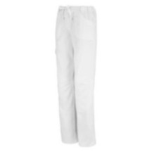 Pantalon de travail PANTALON FEMME COUPE DROITE JULIETTE BLANC Bl