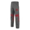 Pantalon de travail PANTALON MUFFLER-EJ82 CHARCOAL - ROUGE Standa
