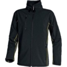 Veste d'atelier VESTE HORTEN NOIR-JAUNE Noir | OdisPro