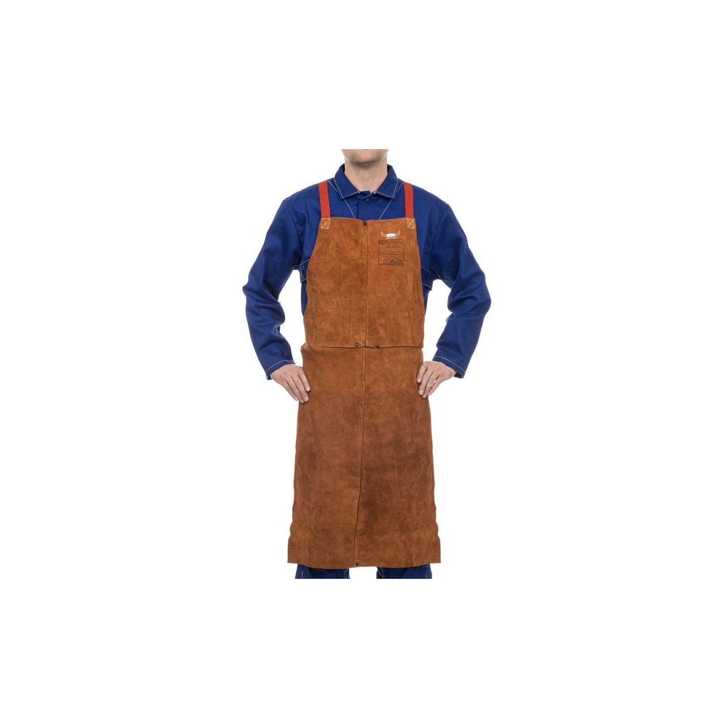 Vêtement de travail TABLIER LAVA BROWN LONGUEUR 91 CM LARGEUR 60