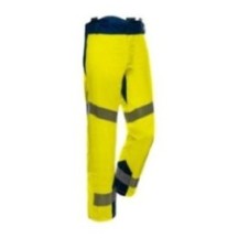 Pantalon de travail PANTALON EVEREST  JAUNE/MARINE Jaune Fluo hau
