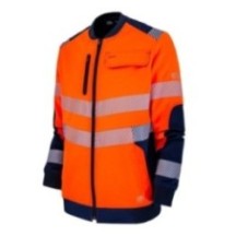 Blouson detection BLOUSON TEDDY R FLEX ORANGE-MARINE Bleu Mar