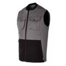 Vêtement de travail BODYWARMER OVERMAX GRIS ANTHRACITE Gris haute