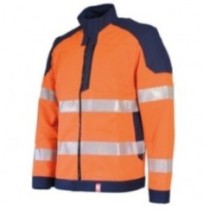 Blouson detection BLOUSON HV VISIOFIT ORANGE MARINE Bleu Mari