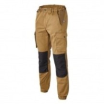 Pantalon de travail PANTALON JOGG OVERMAX CAMEL Standard haute ré