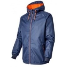 Vêtement de travail COUPE VENT WIND MARINE-ORANGE Bleu Marine hau