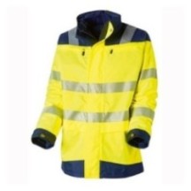 Vêtement de travail PARKA 3EN1 HV LUKLIGHT JAUNE-MARINE Jaune Flu