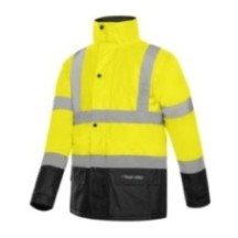 Veste d'atelier VESTE DE PLUIE SKY JAUNE-NOIR Noir | OdisPro