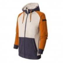 Vêtement de travail SWEAT COLOR BLOCK BLEU-CUMIN Standard haute r