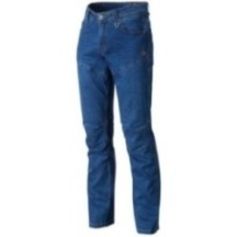 Pantalon de travail PANTALON JEAN DENIM BLUE BLACK Standard haute
