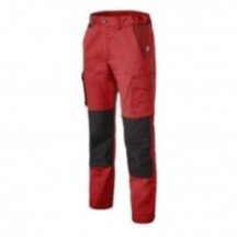 Pantalon de travail PANTALON GEN. OVERMAX ROUGE Standard haute ré