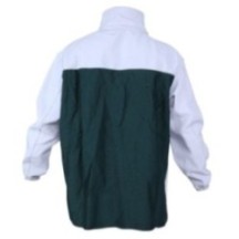 Veste d'atelier VESTE SOUDEUR CUIR CROUTE DOS VERT Vert haute rés