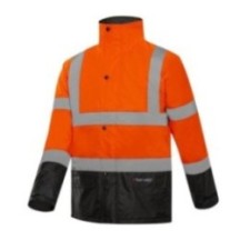 Veste d'atelier VESTE DE PLUIE SKY ORANGE-NOIR Noir | OdisPro
